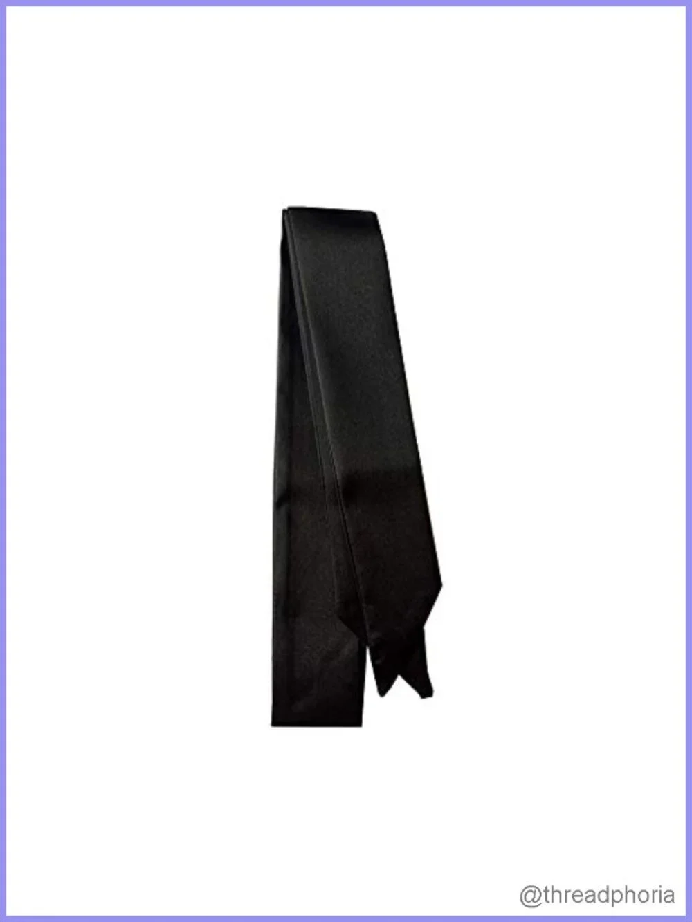 Imitated Silk Neckerchief Handbag Handle Wrap Ribbon Band Scarf Hair Head Band